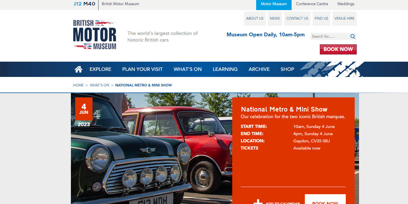 National Metro and MINI 2023